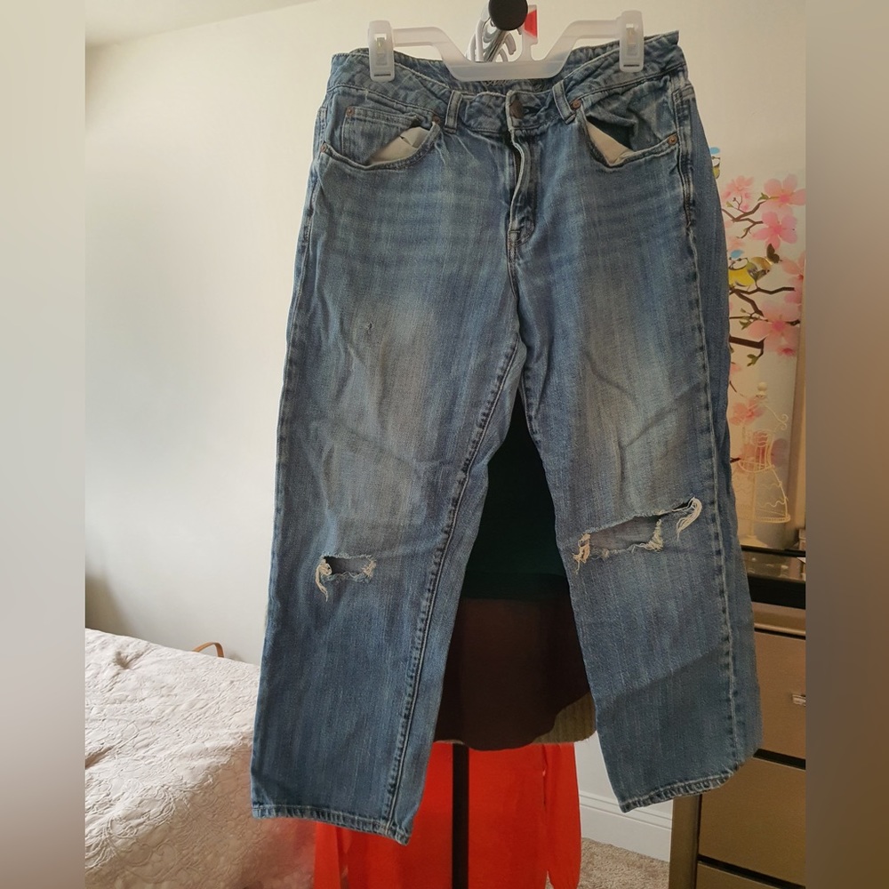 Size 12 AE boyfit jeans